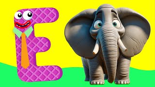 ABC Song | Letter E | ABC Planet Songs