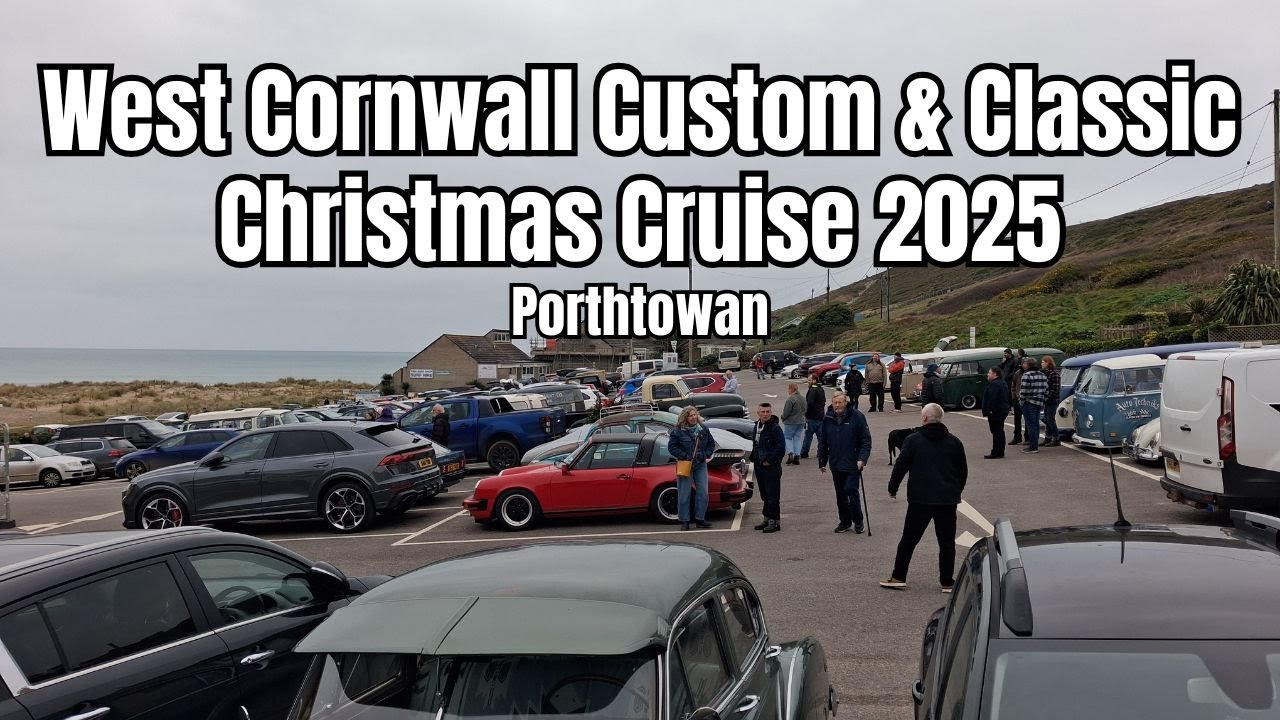 West Cornwall Custom & Classic Christmas Cruise Porthtowan 28th Dec 2025