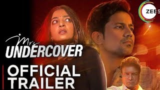 MRs Undercover Movie Trailer Zee5 | Mrs Undercover trailer Radika Aapte | Mrs Undercover Teaser 