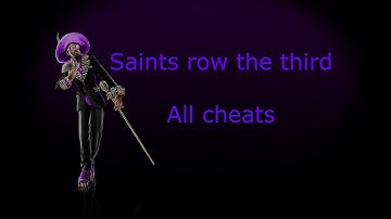 Saints Row :The Third cheat codes | part 1| Mythrogers