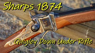 Sharps 1874 Quigley Down Under Rifle by Pedersoli