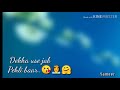 Dekha use jab pehli baar ππΈπ€ love status for whatsapp by bhupendra fulmali Whatsapp Status Video Download Free