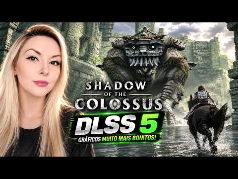 PS2 Shadow of the Colossus with DLSS 5 looks INCREDIBLE