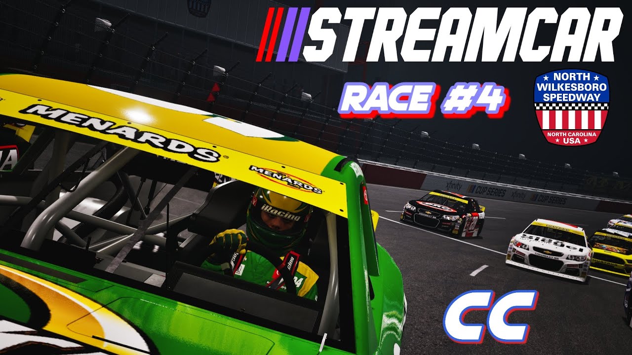 STREAMCAR | Race #4 at North Wilkesboro! - YouTube