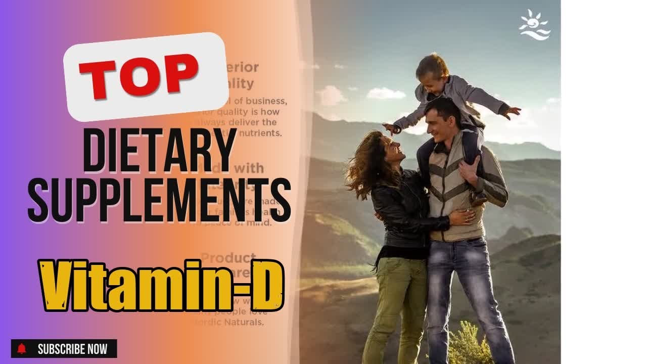 Top 10 Dietary Supplements about Vitamin-D High-selling of 2024