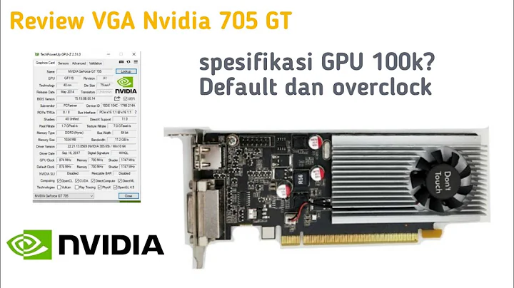 NVidia 705GTの特徴と利点