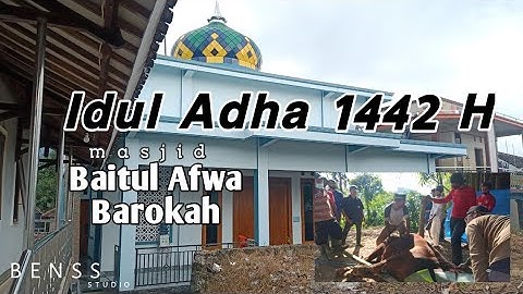 Dokumentasi Qurban - IDUL ADHA 1442 - Cinematic Video