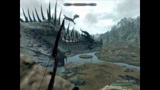 skyrim biggest dragon ever
