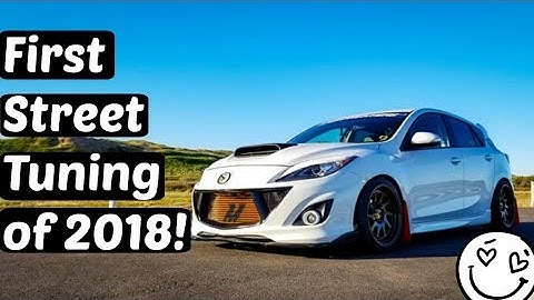 Mazdaspeed 3 w/ Meth Injection WOT Pulls!