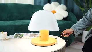 Mushroom Inspired Table Lamp