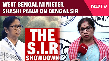 Bengal SIR List | West Bengal Minister Shashi Panja On Bengal Draft SIR & Deletion Of Names