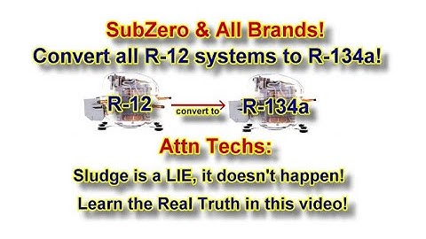 For Techs - Learn Proper R12 to R134a Procedure - NO SLUDGE! - A 30 YEAR MISUNDERSTANDING!
