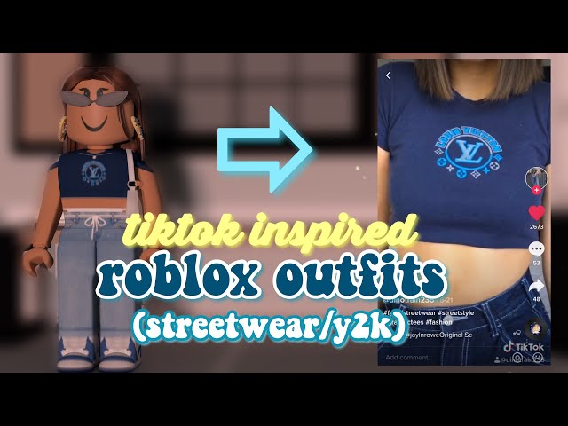 Aesthetic Roblox Recreate Pinterest Outfits Tiktok