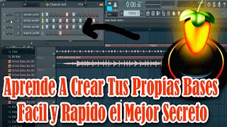 Como crear remix fl studio Crear Bases, y Cuadrar Musica Super Facil 2022