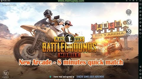 New arcade mode in PUBG mobile