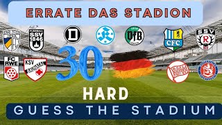 Kennst du alle 30 Deutsche Fussballstadien? (Schwer) | Guess the Stadium (Hard)