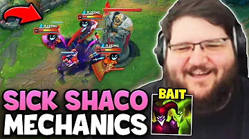 Pink Ward puts on a Shaco Clinic in high elo (500 IQ SHACO OUTPLAYS)