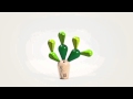 Balancing cactus plan toys