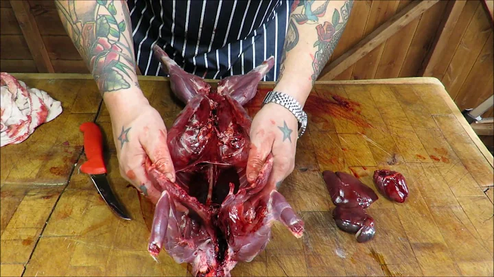 Wild Hare..How To Skin, Gut And Prepare A Hare. #S...