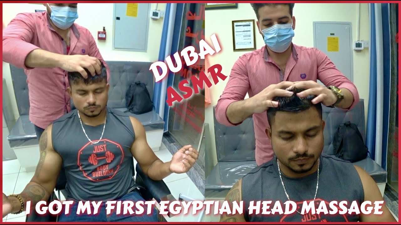 ASMR | My First Egyptian Head Massage Ever 🇦🇪