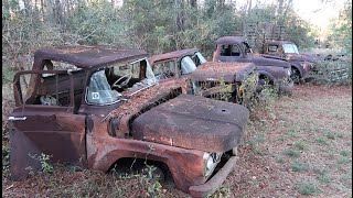 Florida’s Most Haunted State Forest & The Legend Of Tate’s Hell + Rusted Abandoned Roadside Trucks