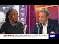 Danielle Obono face à Jean-Jacques Bourdin sur RMC et BFMTV