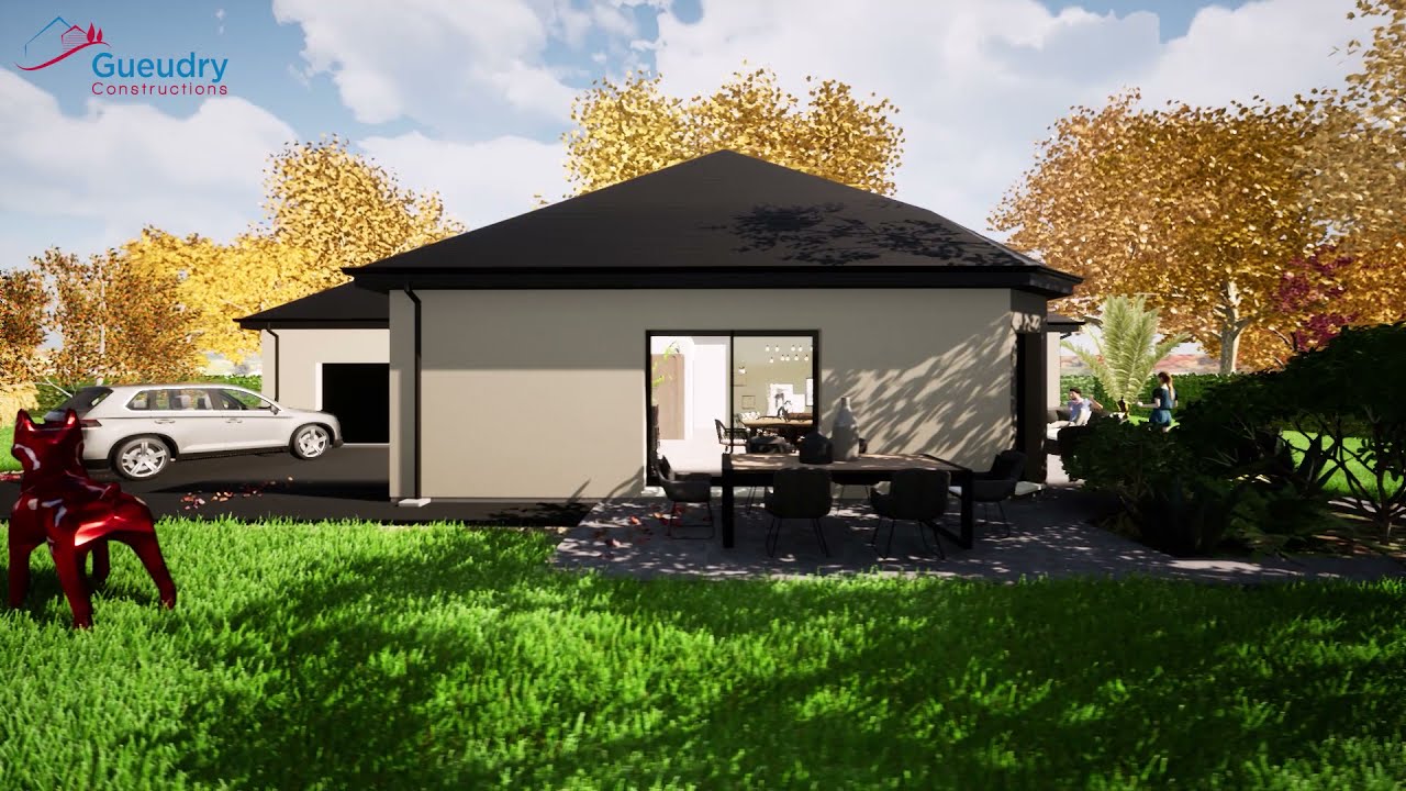 Maison Individuelle GUEUDRY - Maison de Plain-Pied de 120m²