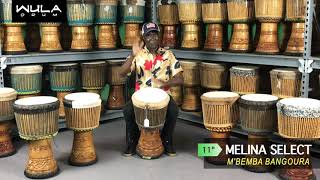 Melina Select Djembe 11'' - Demo by M'bemba Bangoura - Wula Drum