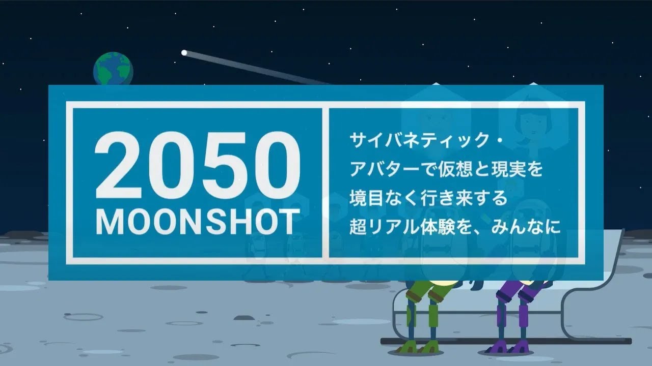 ムーンショット目標１：アニメーションで描く2050