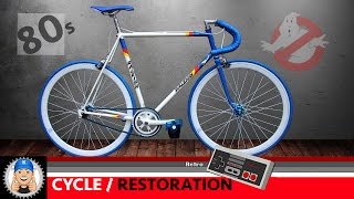 Raleigh Bicycle Fixed Wheel Restoration