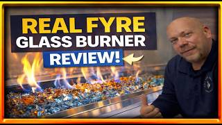 Real Fyre Contemporary Fire Glass Burner Review Modern Fireplace Ideas