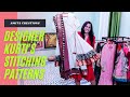 Stitching patterns ideas  design  designer boutique style kurti suit  stylish kurti  