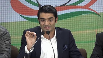 LIVE: AICC Press Briefing By Jaiveer Shergill at Congress HQ
