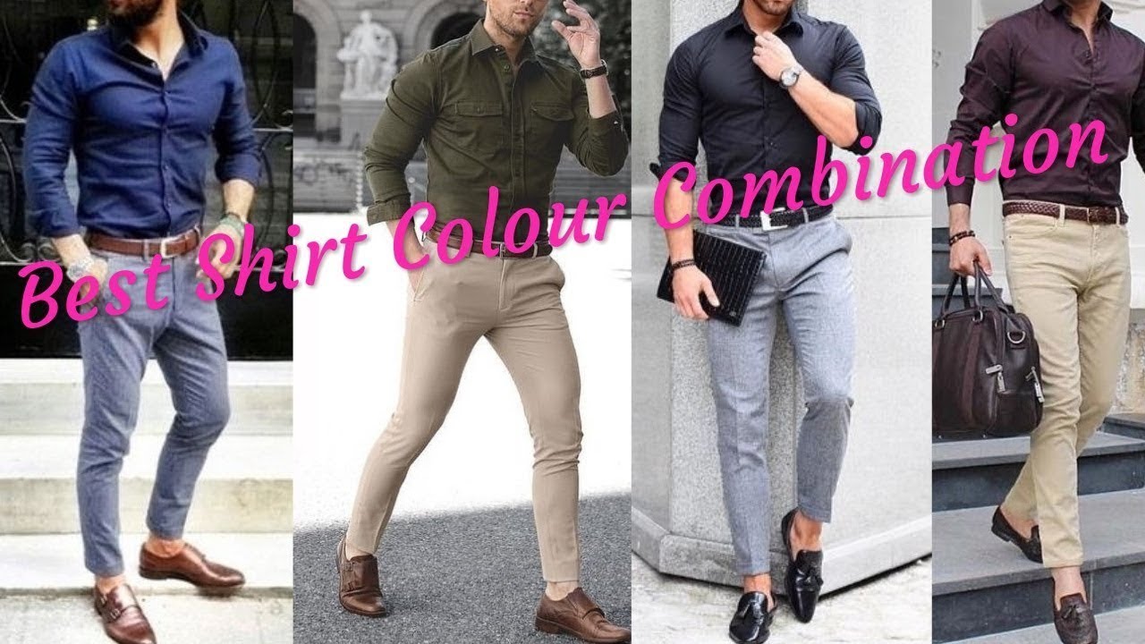 Best colur combination shirt 👕 and pant 👖 outfit for men best chino ...