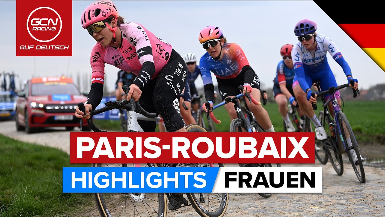 Paris-Roubaix 2023 Highlights Frauen