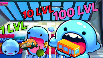 Super Slime - Black Hole Game -(1LVL X 100LVL) -Gameplay Walkthrough Part 3 (Android,iOS) 2K Quality