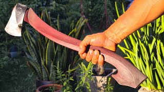 Making An Axe Handle : Transform An Old Rusty Boy Scout Axe Head Back Into Life | Plumb