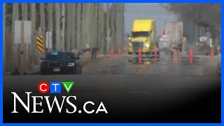 Serious crash on Highway 3 outside Windsor Ont.