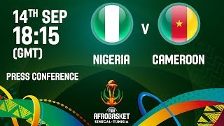 Nigeria v Cameroon - Press Conference