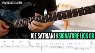 Joe Satriani Signature Lick 08 E Pentatonic Dorian Bending Legato