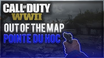 COD WWII *New* Out Of The Map Pointe Du Hoc Glitch Easy