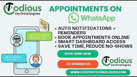 WhatsApp Chatbot for Healthcare | Doctor & Clinic Appointment Management