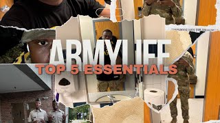 TOP 5 Essential items to Bring to Basic Training(Don’t LEAVE HOME WITHOUT THESE!)