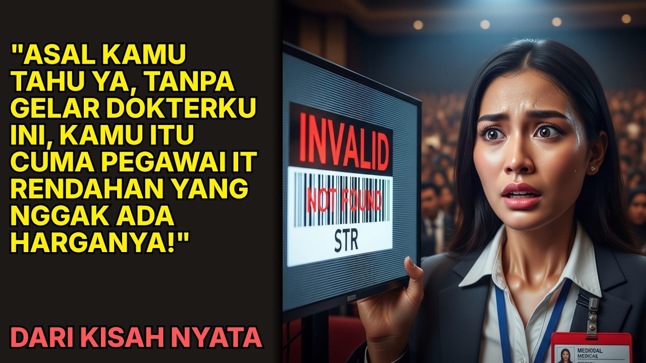 Ngaku DOKTER Lulusan Luar Negeri, Istriku KETAR-KETIR Saat STR PALSU Terbongkar di Seminar!