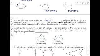 6-1 Properties and Attributes of Polygons