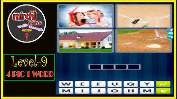 4 Pics 1 Word || Level 9 || Hit level 10 to unlock the Daily Puzzles ||