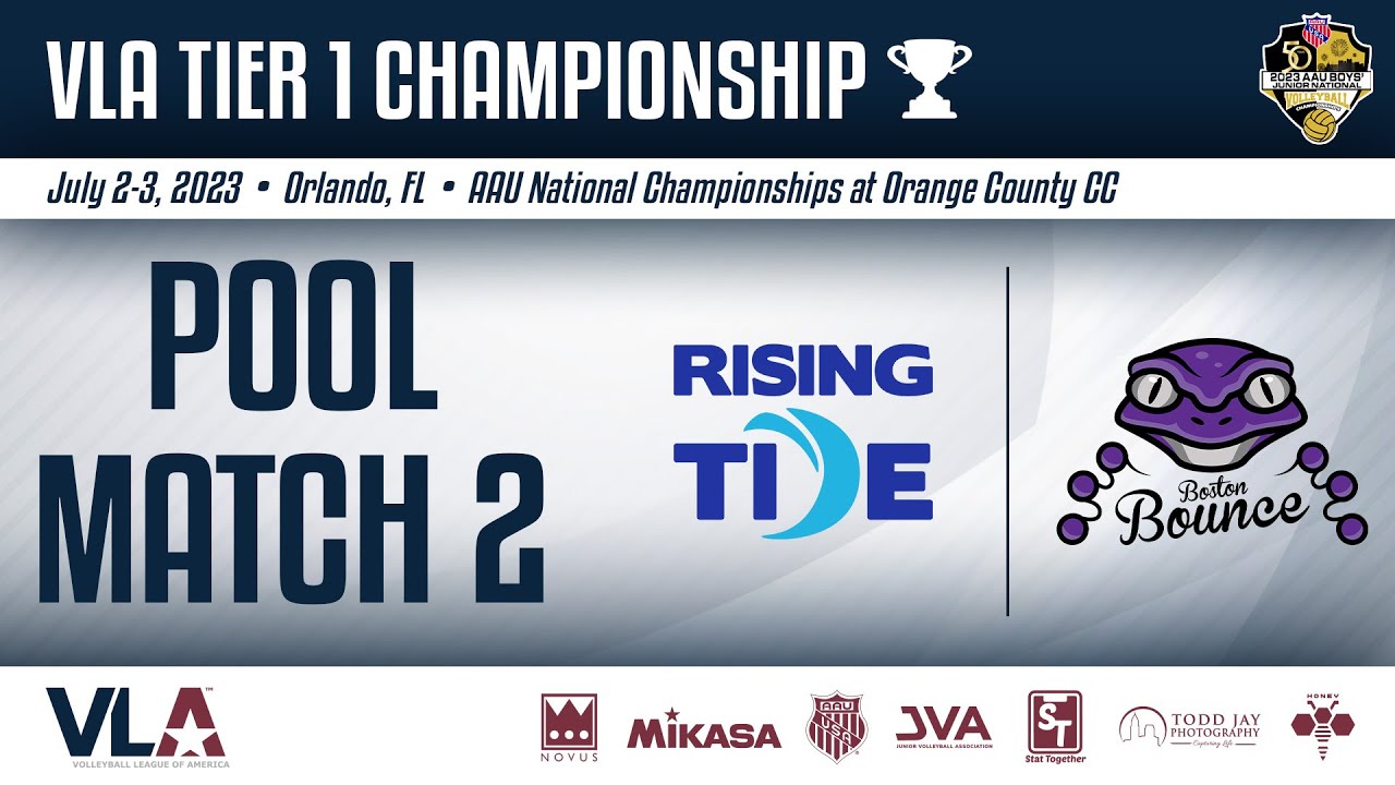 RISING TIDE vs BOUNCE 2023 VLA Tier 1 Championship Pool Play
