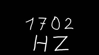 1702 hz