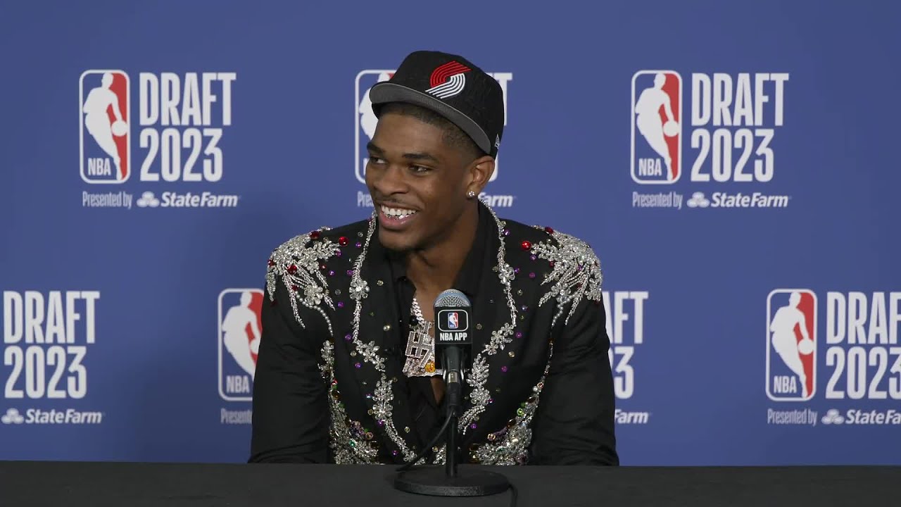 Scoot Henderson Full Presser After Being Selected #3 Overall In 
