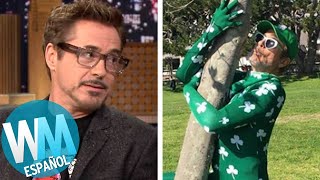 ¡Top 10 Momentos GENIALES de ROBERT DOWNEY JR.!